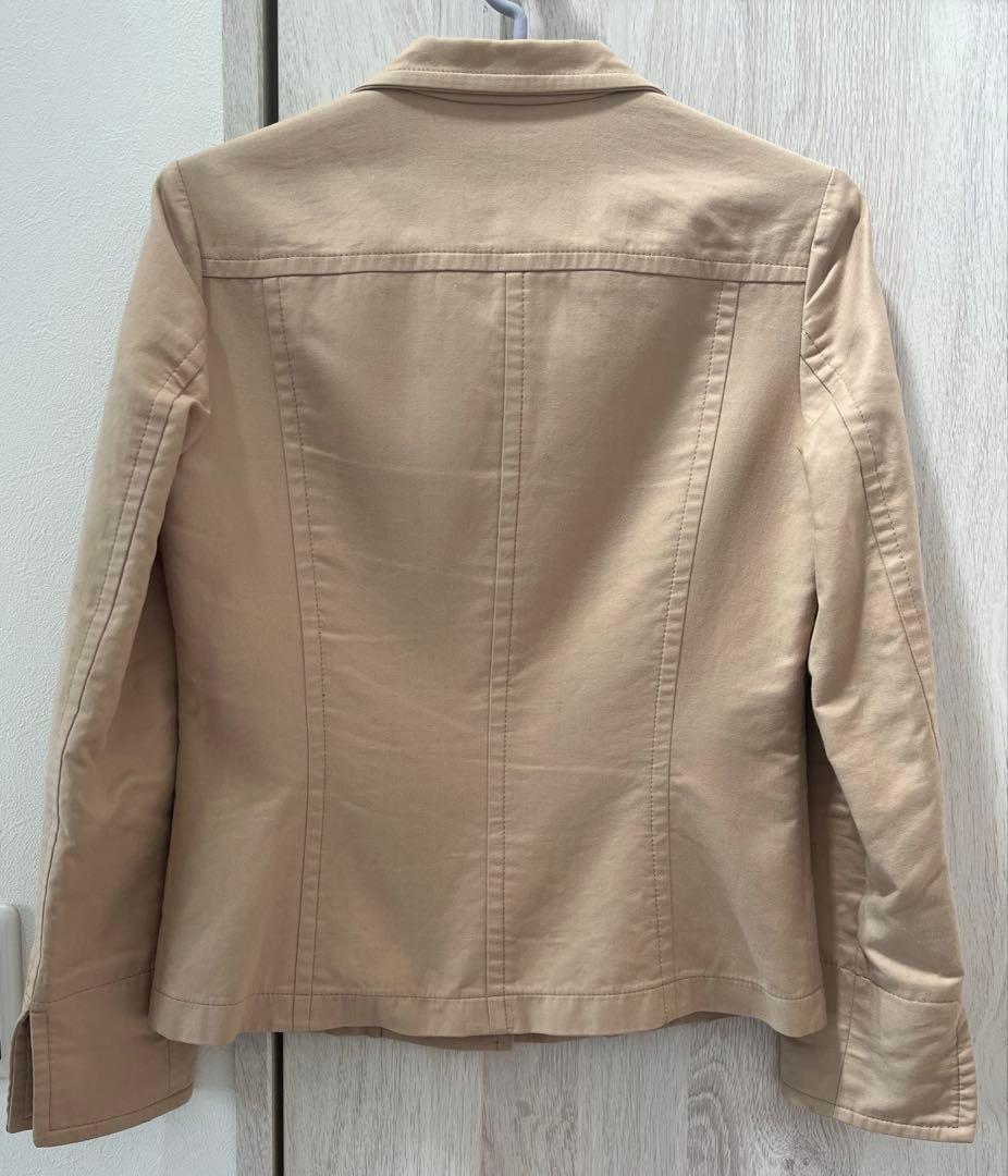 バーバリー ブルーレーベル ベージュ ジャケット チェック