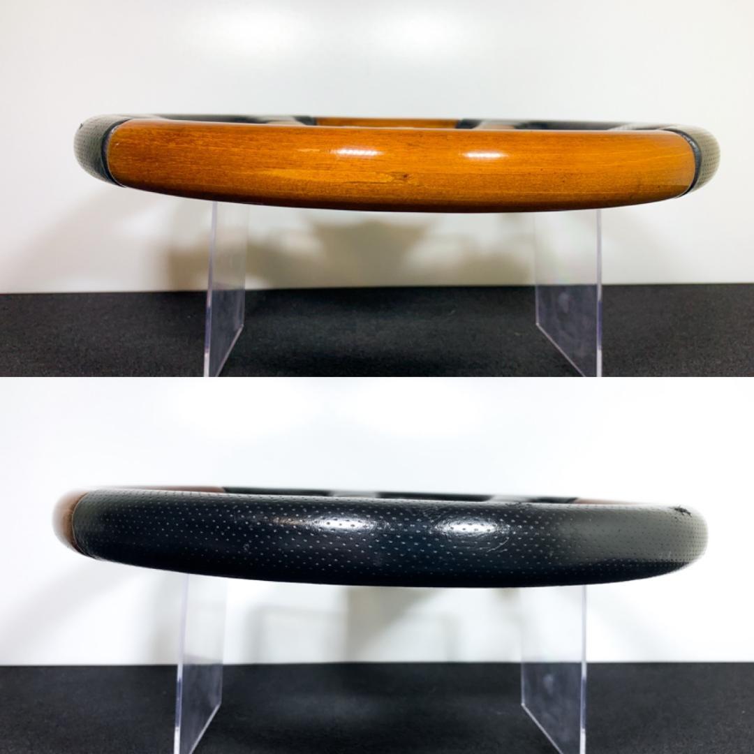 希少 ナルディ ガラ4 タイプ4 ウッド ザー コンビ ステアリング ホーン付き