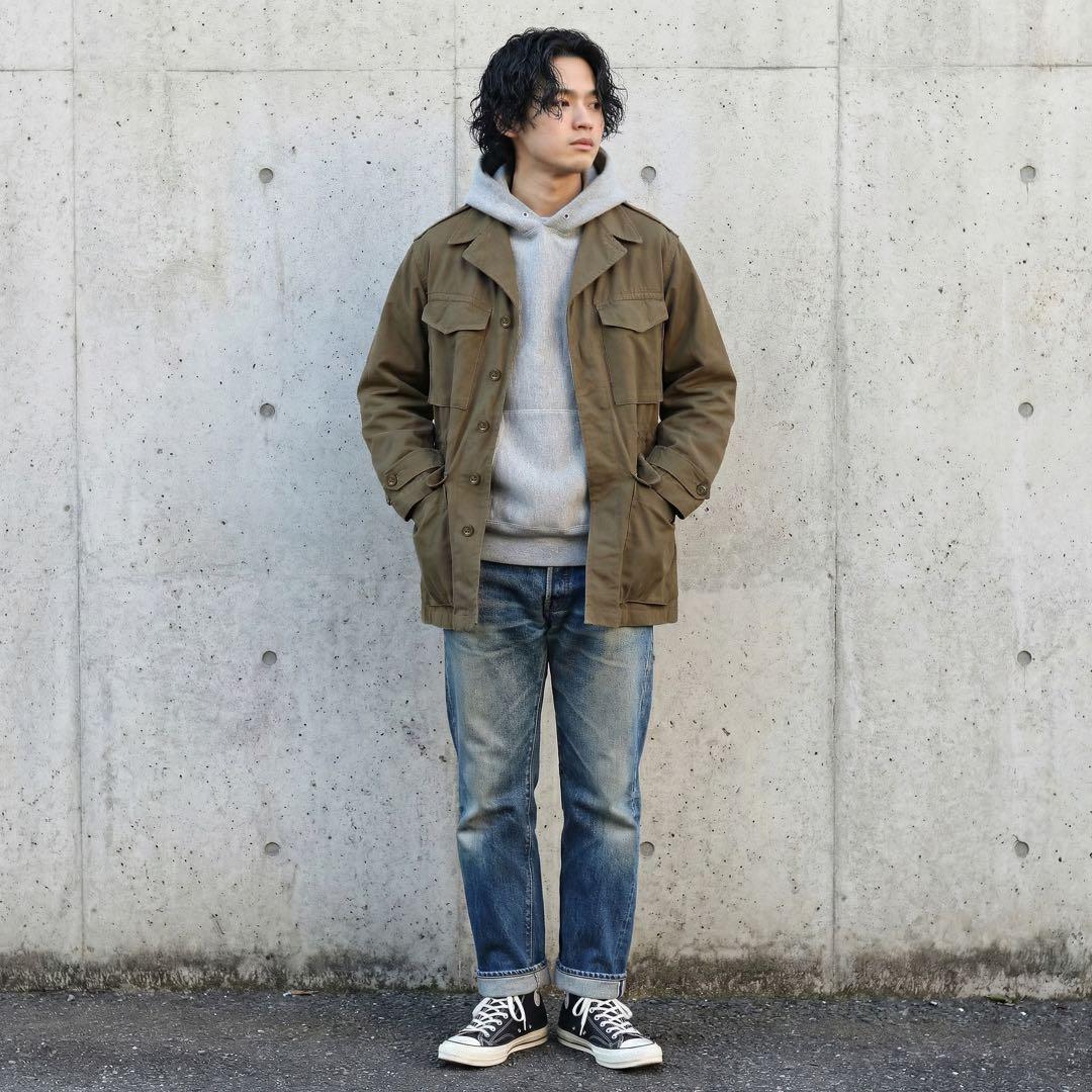 ホップサック★50s★フランス軍★M47 前期 ミリタリージャケット★22★実物