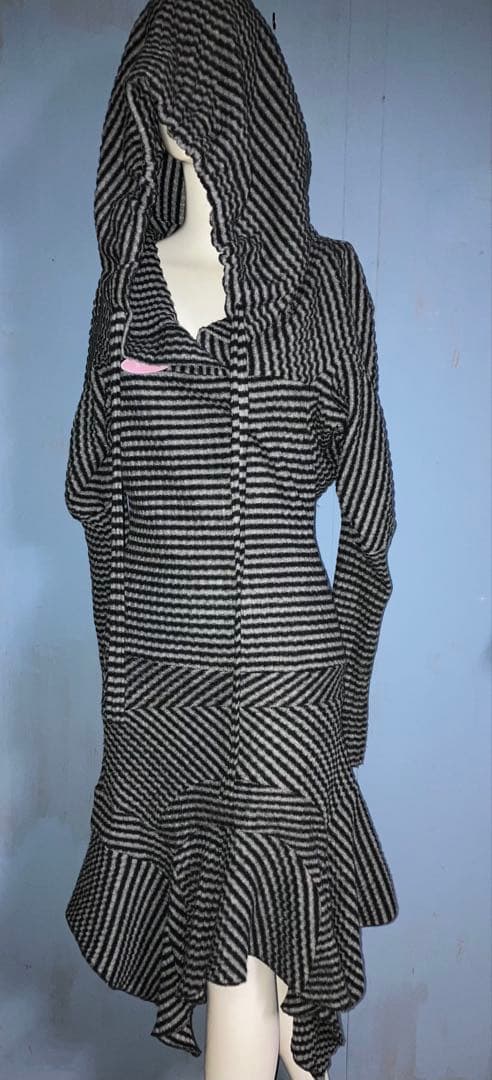 nodress knit hoodie dress ノードレス itimi