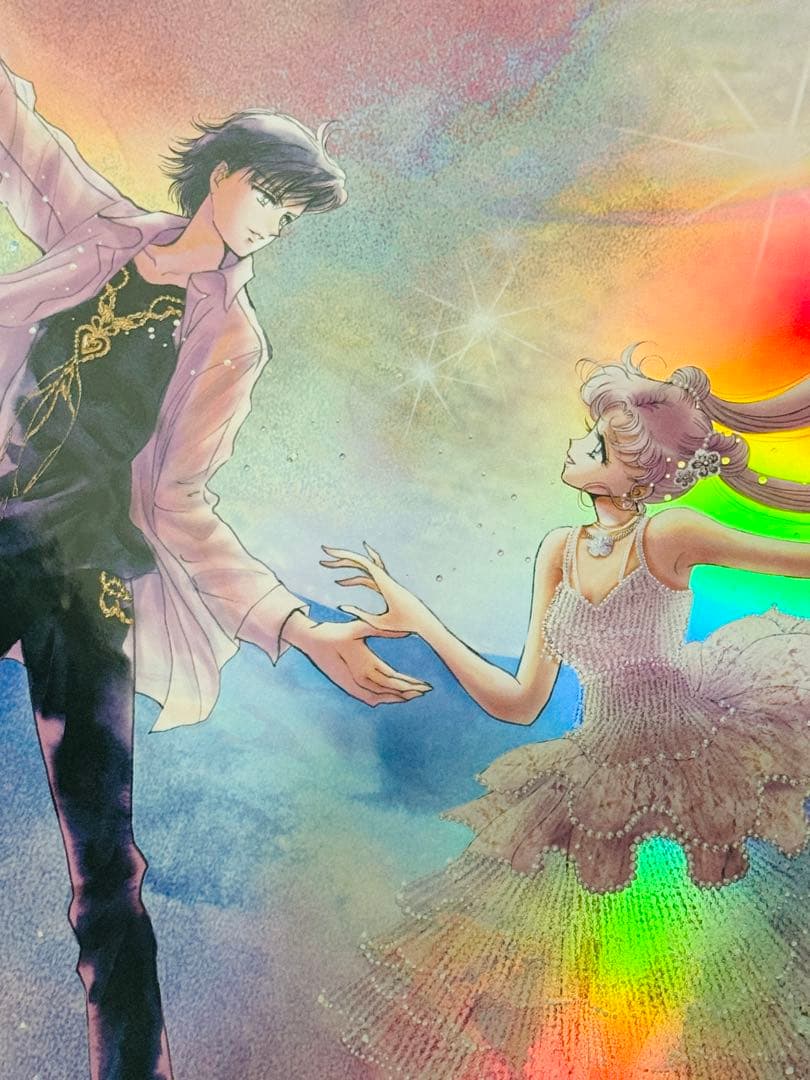 セーラームーン ミュージアム オーロラポスター うさぎ＆衛