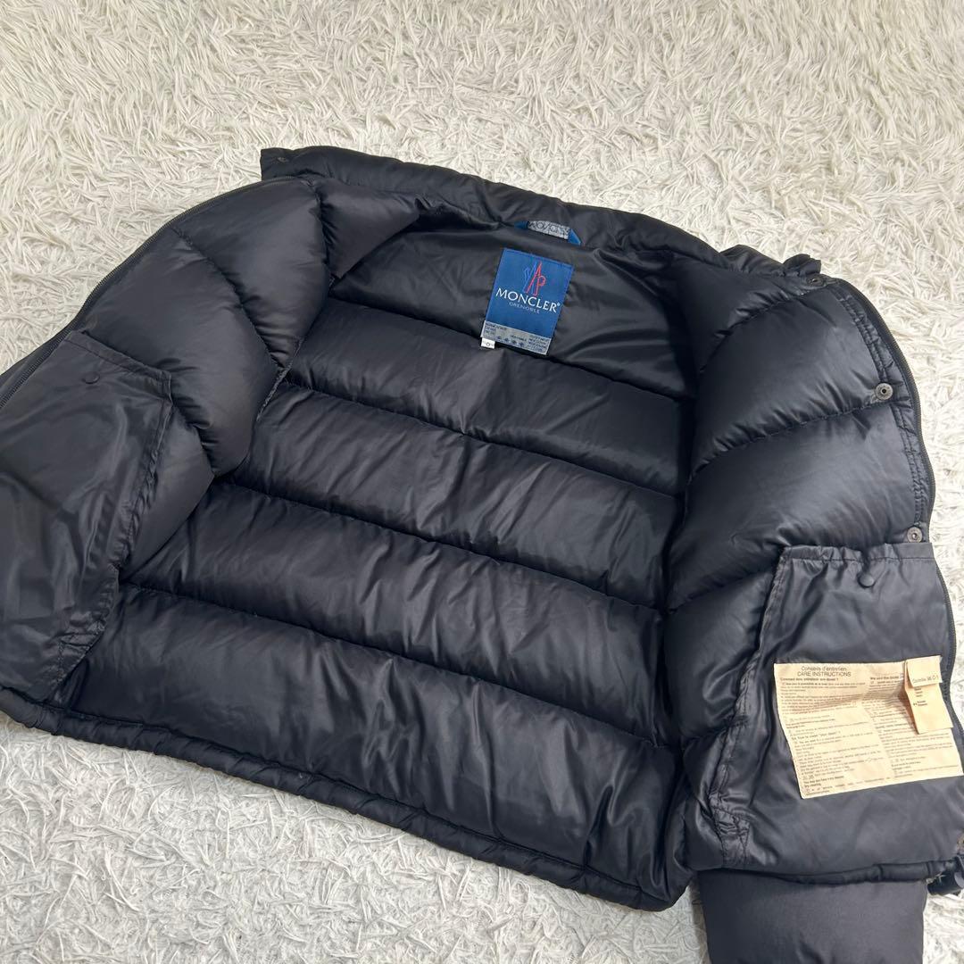 15994✨90s モンクレール 青タグ Y2K 短丈 ダウンジャケット