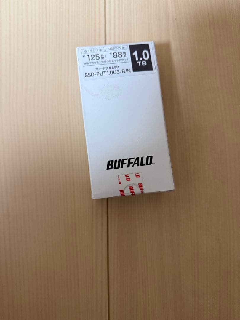 ぷ*ぷ様 BAFFALO 外付けSSD SSD-PUT1.0U3-B/N 1.0