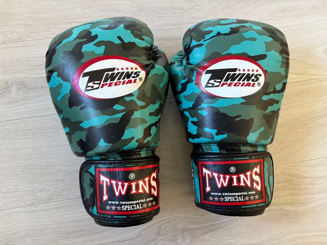 TWINS SPECIAL ボクシンググローブ 16oz カモフラージュ迷彩