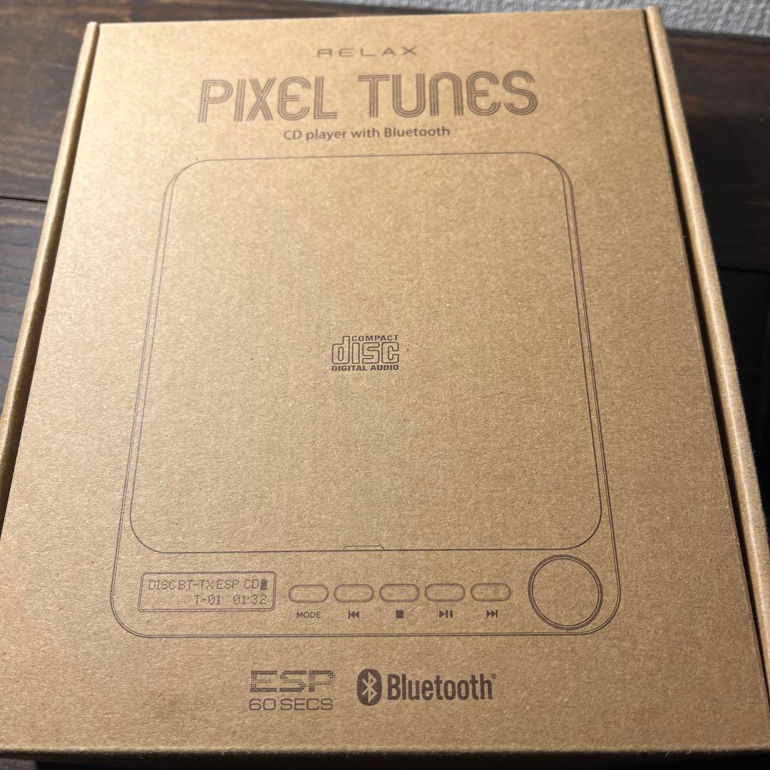 RELAX PIXEL TUNES CDプレーヤー Bluetooth