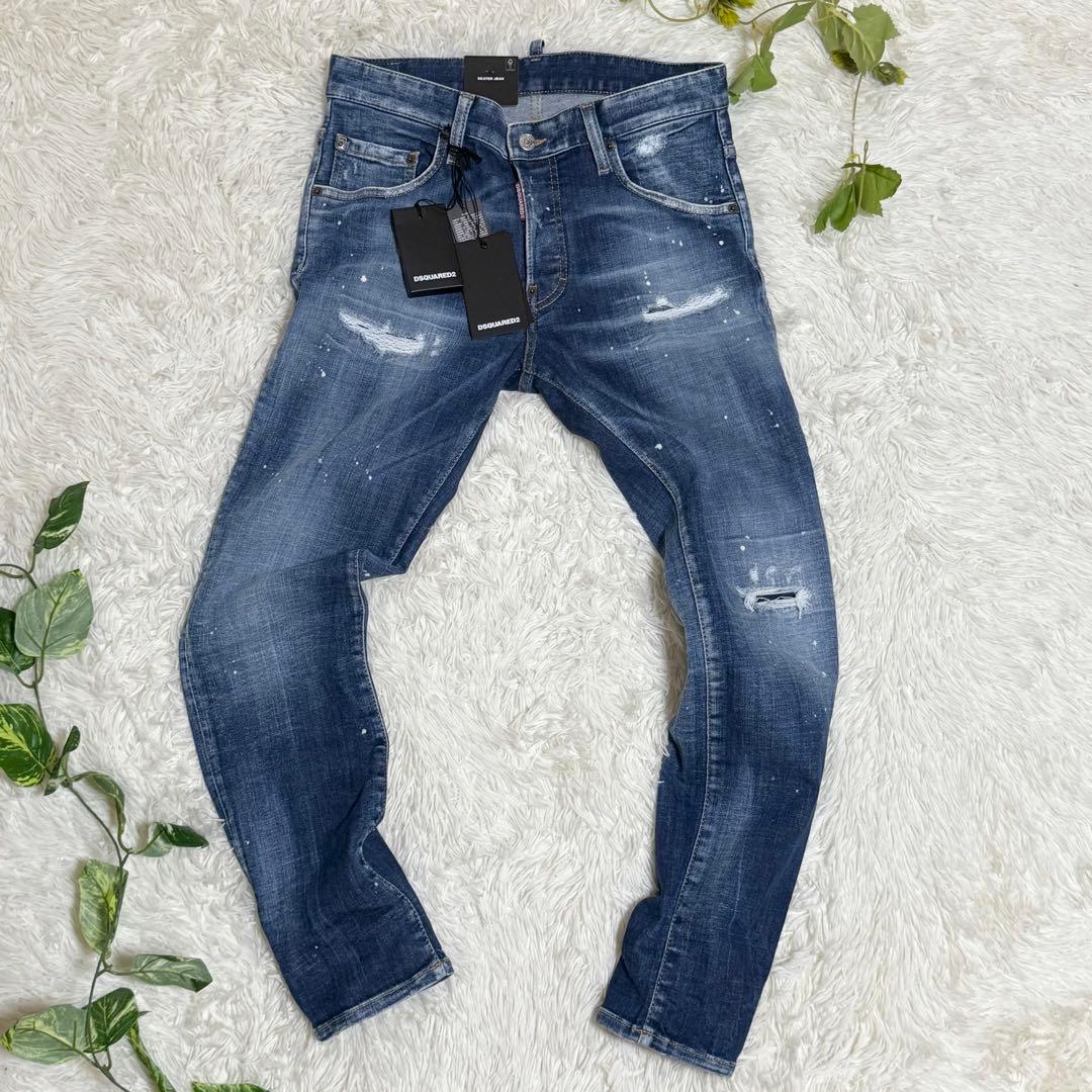 未使用品　DSQUARED2　Skater Jean　スキニーデニム　46