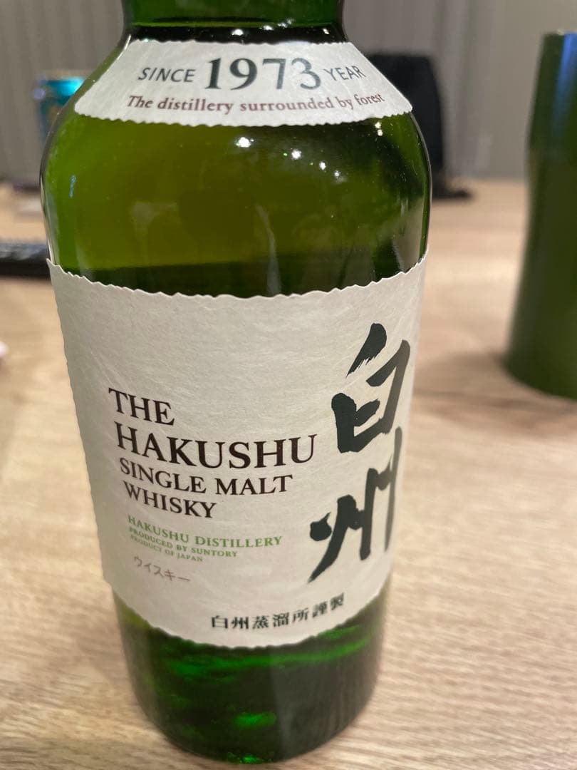 （未開封）サントリー 白州 シングルモルトウイスキー 350ml