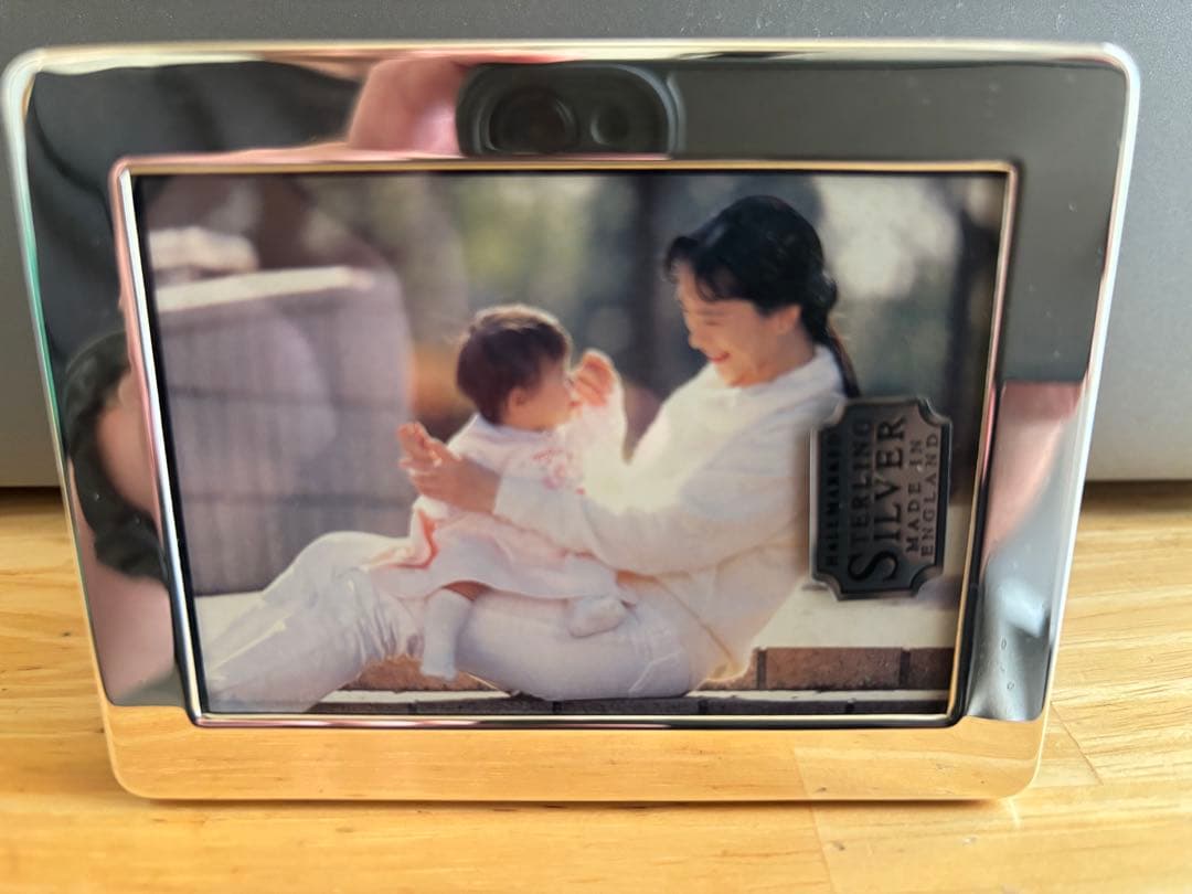 純銀フォトフレーム　イギリス製