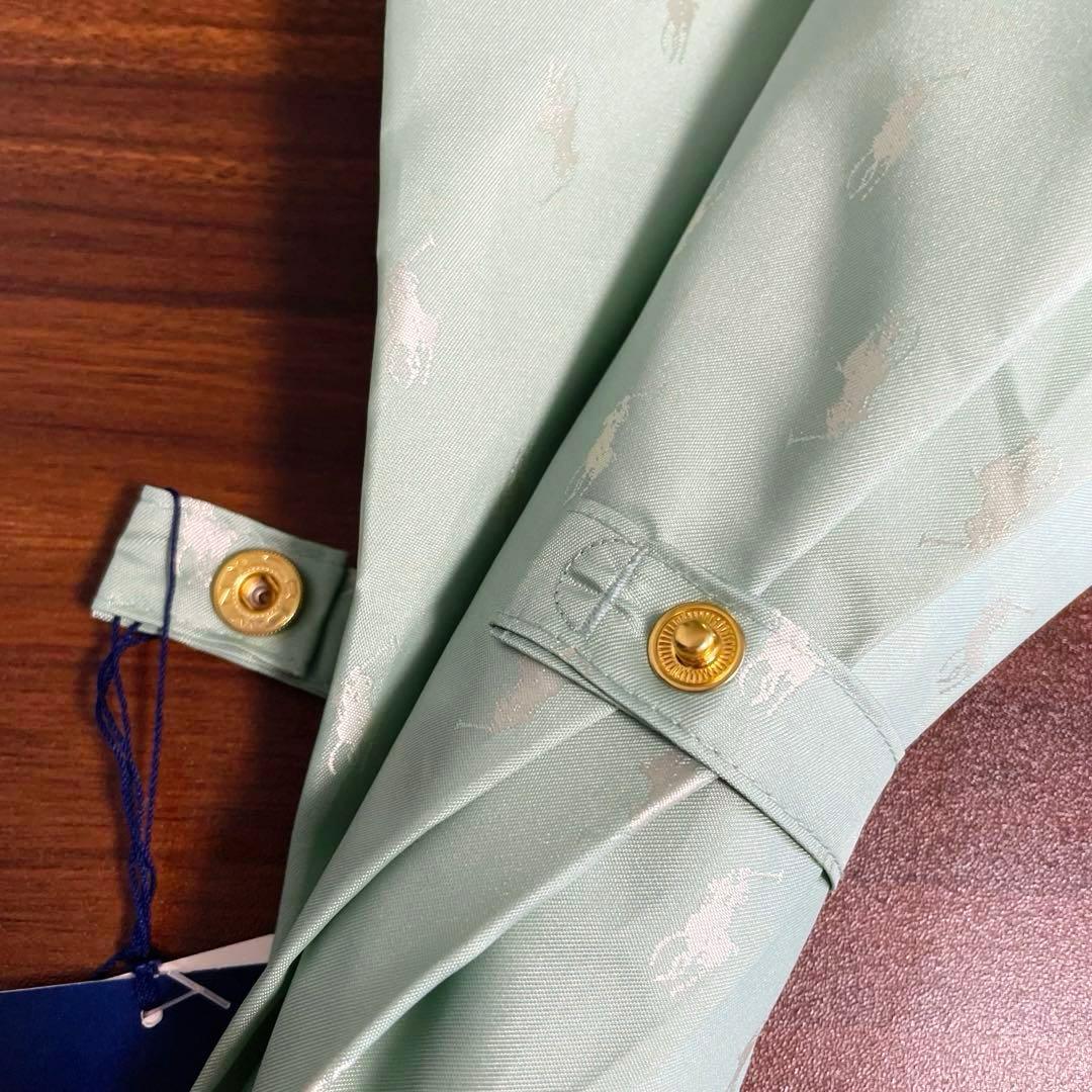【新品タグ付】Polo Ralph Lauren UVカット傘 ライトグリーン