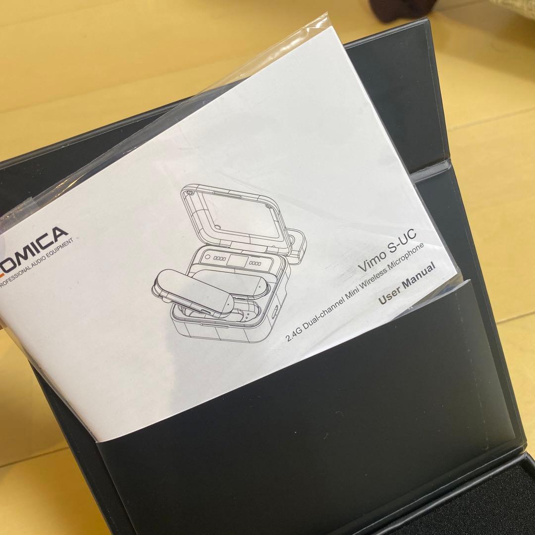 【超美品】ワイヤレスピンマイク COMICA VIMO S