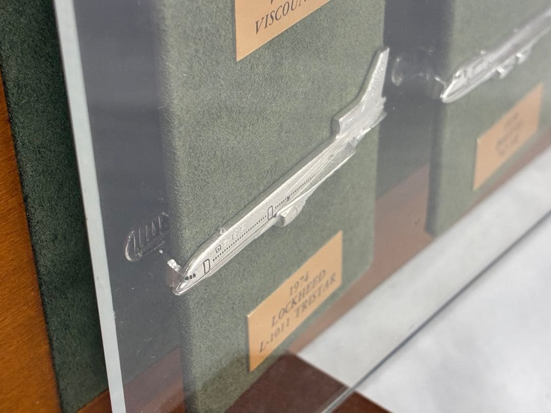 ANA 全日空商事 ネクタイピン15種類 旅客機 オリジナルコレクションケース付