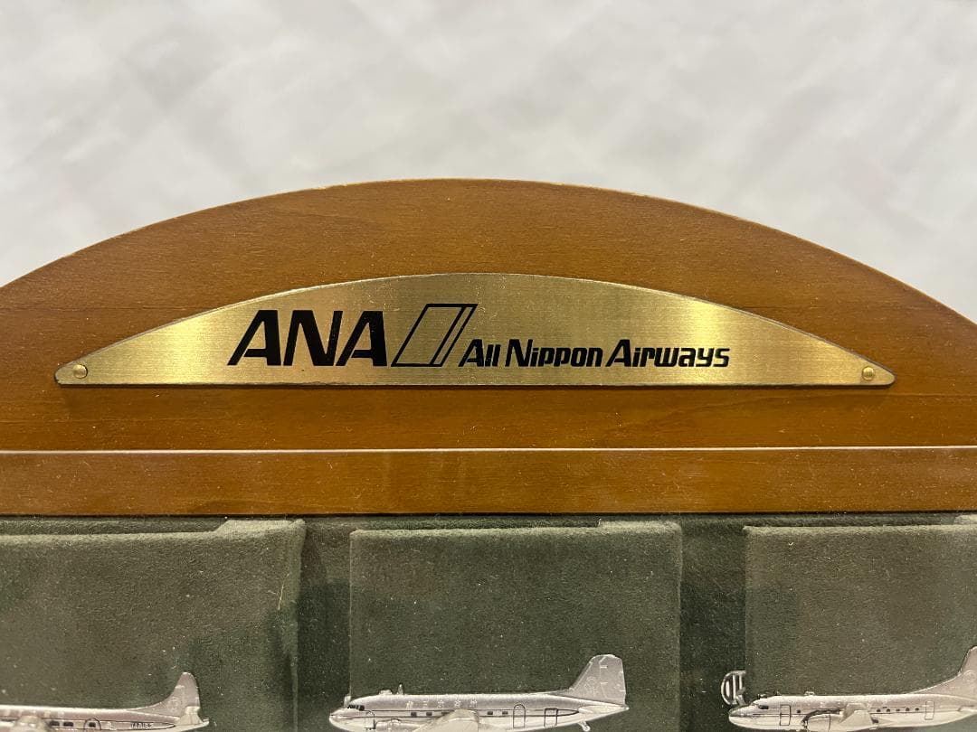 ANA 全日空商事 ネクタイピン15種類 旅客機 オリジナルコレクションケース付