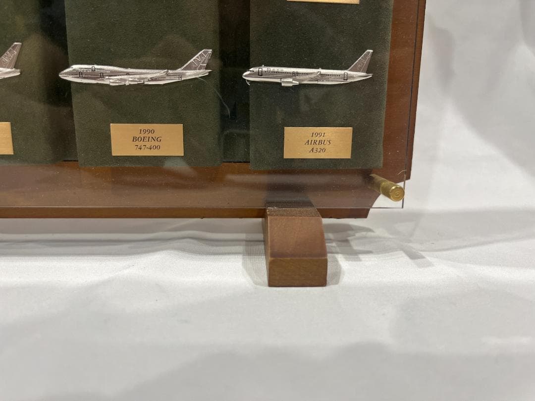 ANA 全日空商事 ネクタイピン15種類 旅客機 オリジナルコレクションケース付