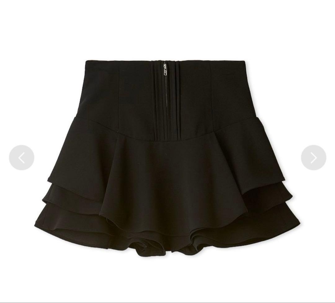 スナイデル　レイヤードフリルミニスカショーパン　1サイズ