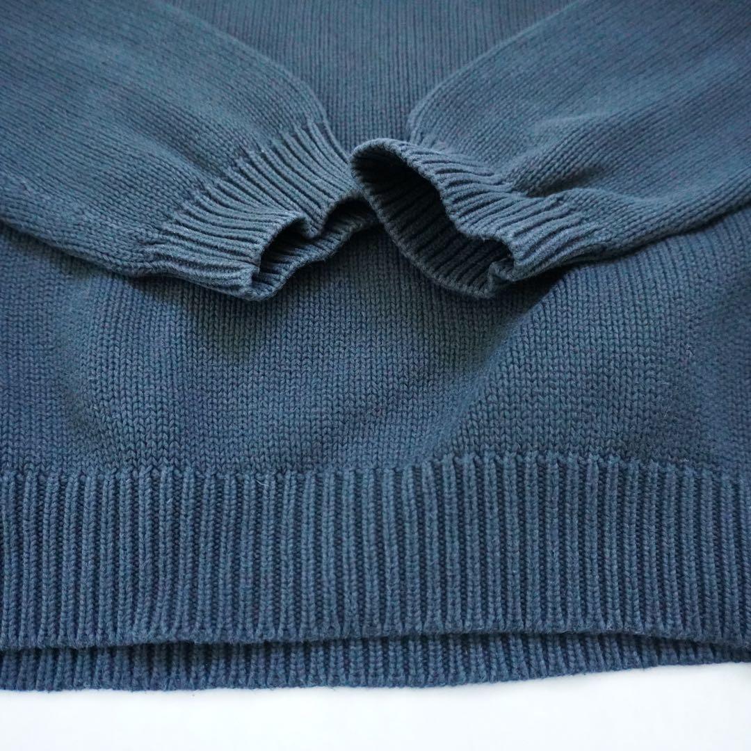 【90s〜】poloralphlauren ラルフローレンVネックコットンニット