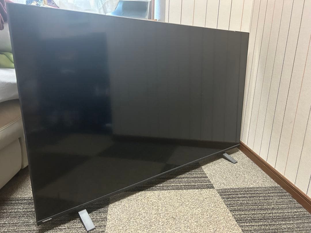 TOSHIBA 55 REGZAスタンド付きテレビ