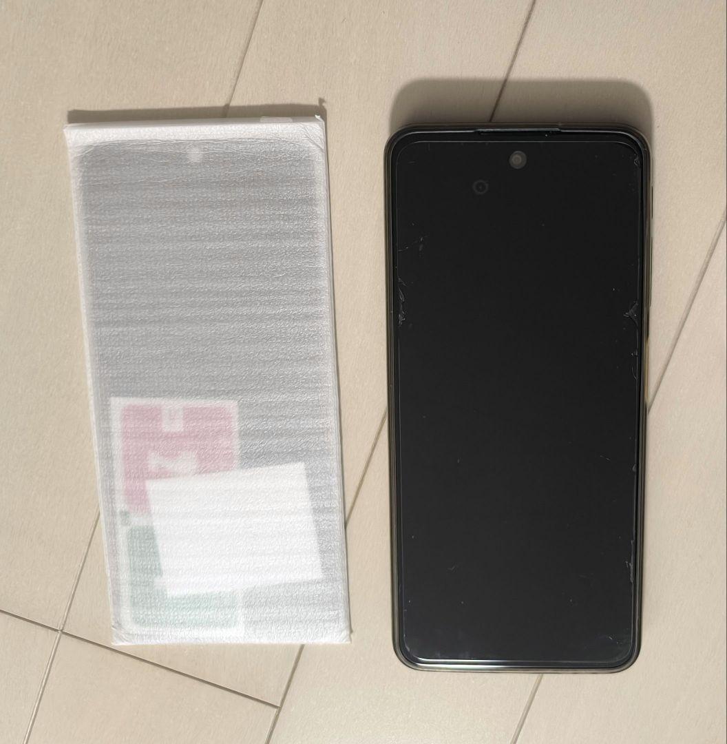 美品☆moto g52j 5g モトローラ android スマホ