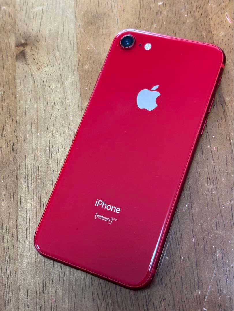 ［SIMフリー/匿名配送］iPhone8 64GB本体 RED