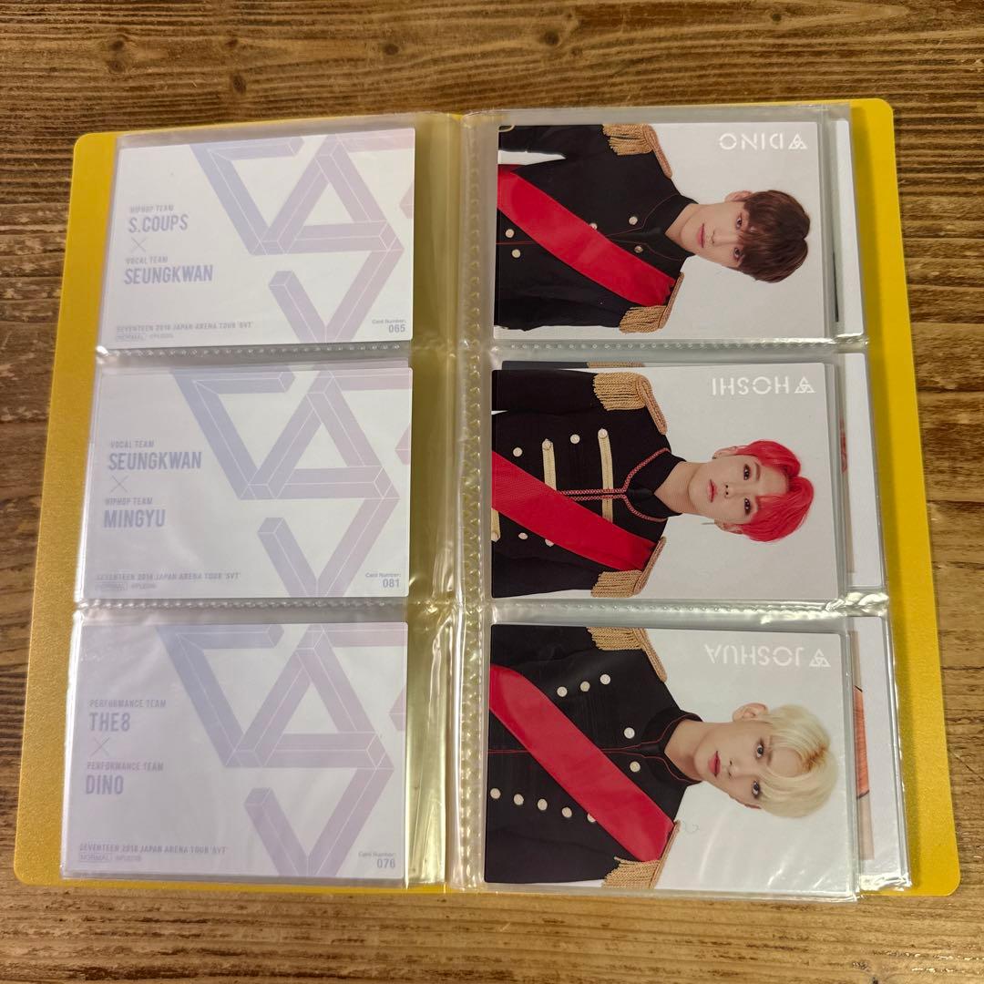 セブンティーン　SEVENTEEN SVT トレーディングカードセット 45枚