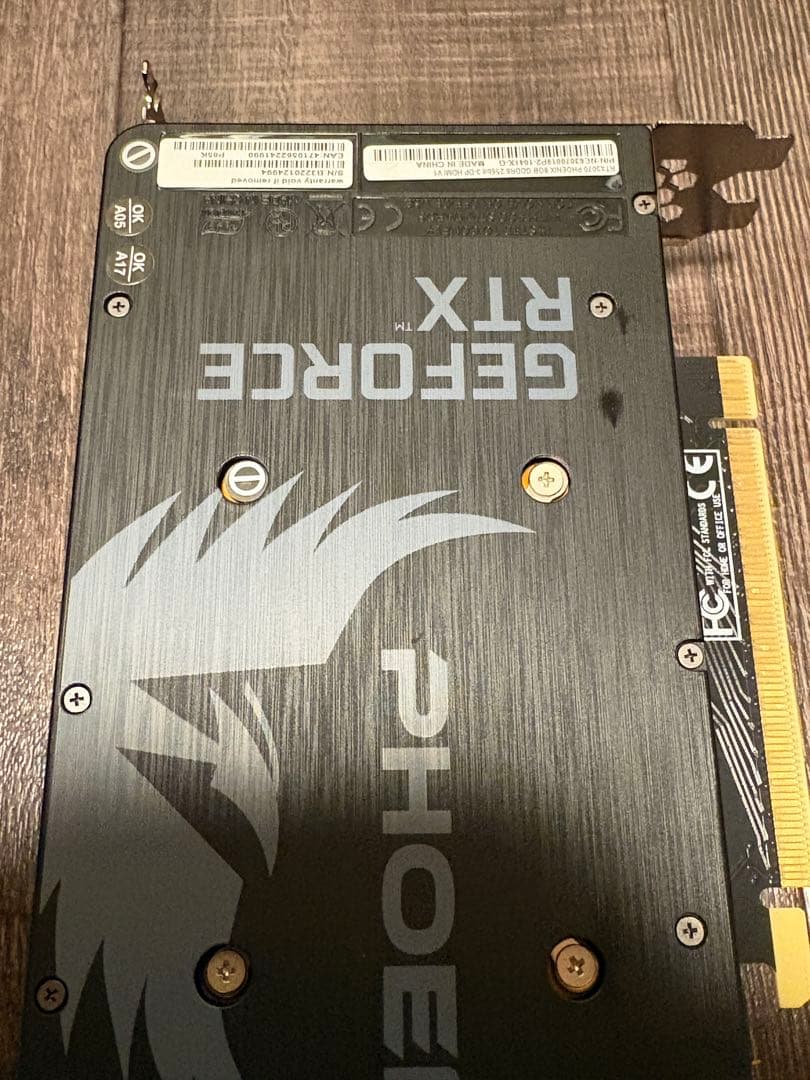 グラフィックボード・グラボ・ビデオカード GAINWARD PHOENIX GEFORCE RTX 8GB