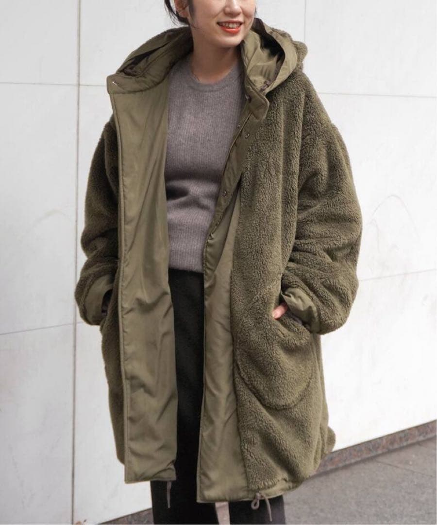 AP STUDIO ARMY TWILL リバーシブルコート