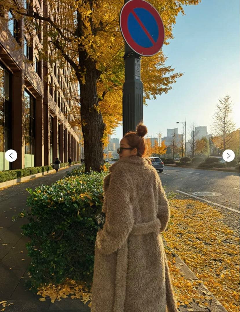 BEGELM Fake Fur Long Gown 新品未使用