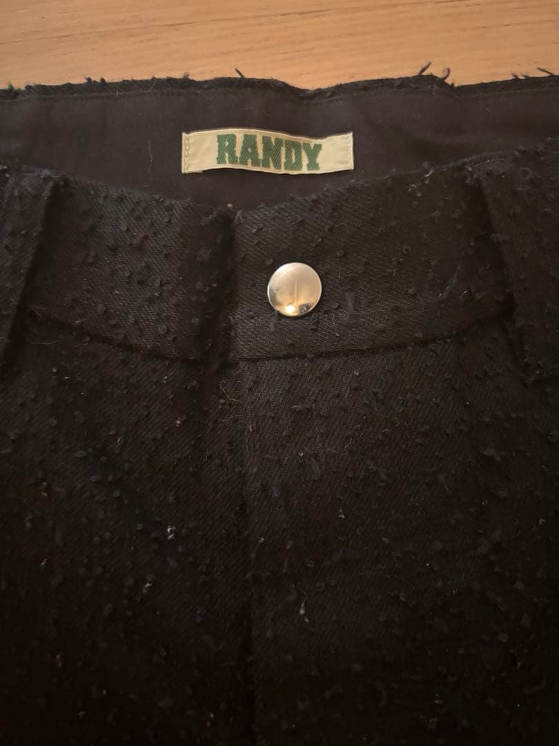 【ポーカーズ　カンティス着用】RANDY Weeping 24SS black