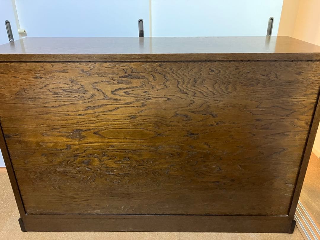 電*子様 MITSUKOSHIの高級家具Bruggeのオーク材 4段９杯チェスト