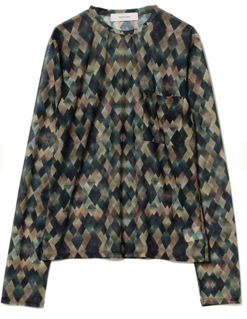 2025SS FUMIE＝TANAKA / シアー ロングスリーブ Tシャツ