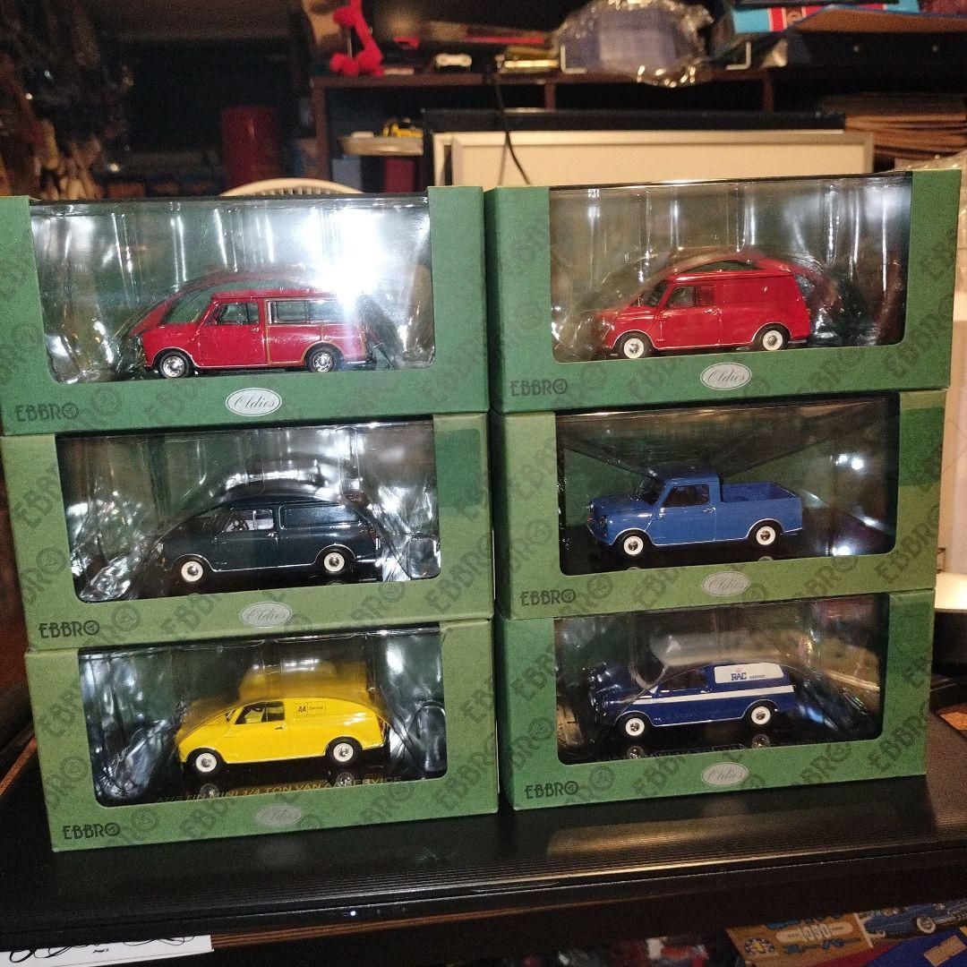 けんたんエブロ　1/43 オースチン＆モーリス　ミニ6台セット　未開封品