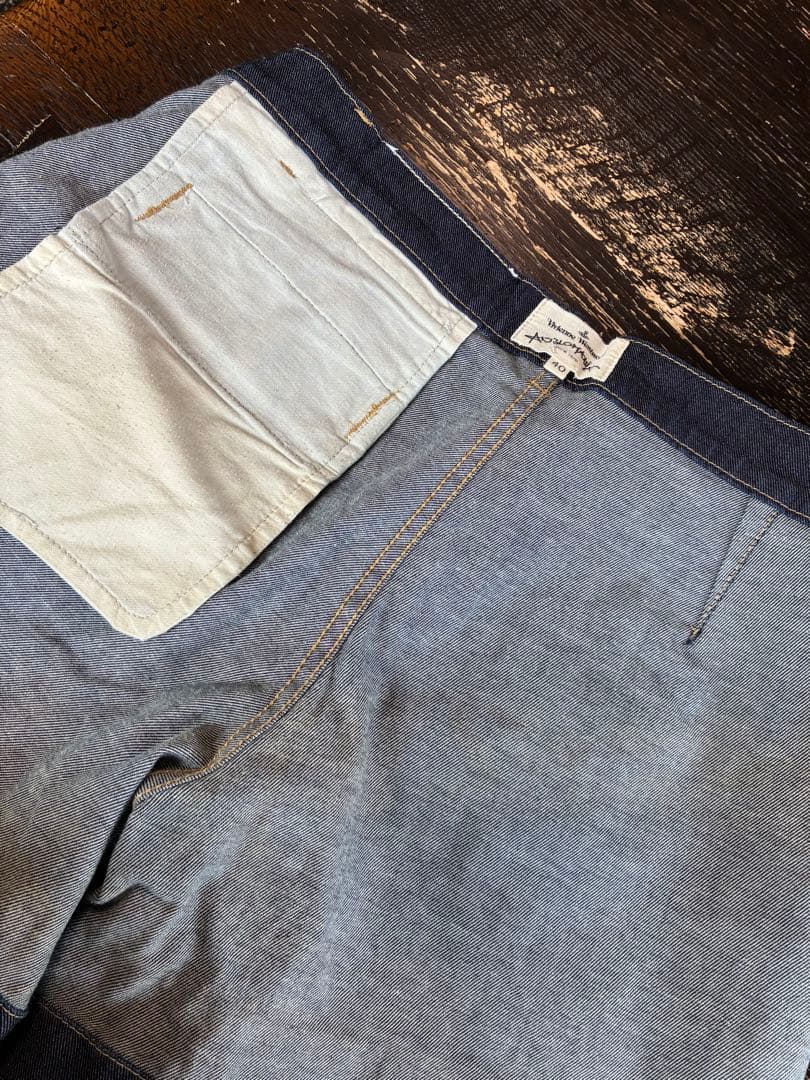 美品 アングロマニア デニム ショートパンツ 40