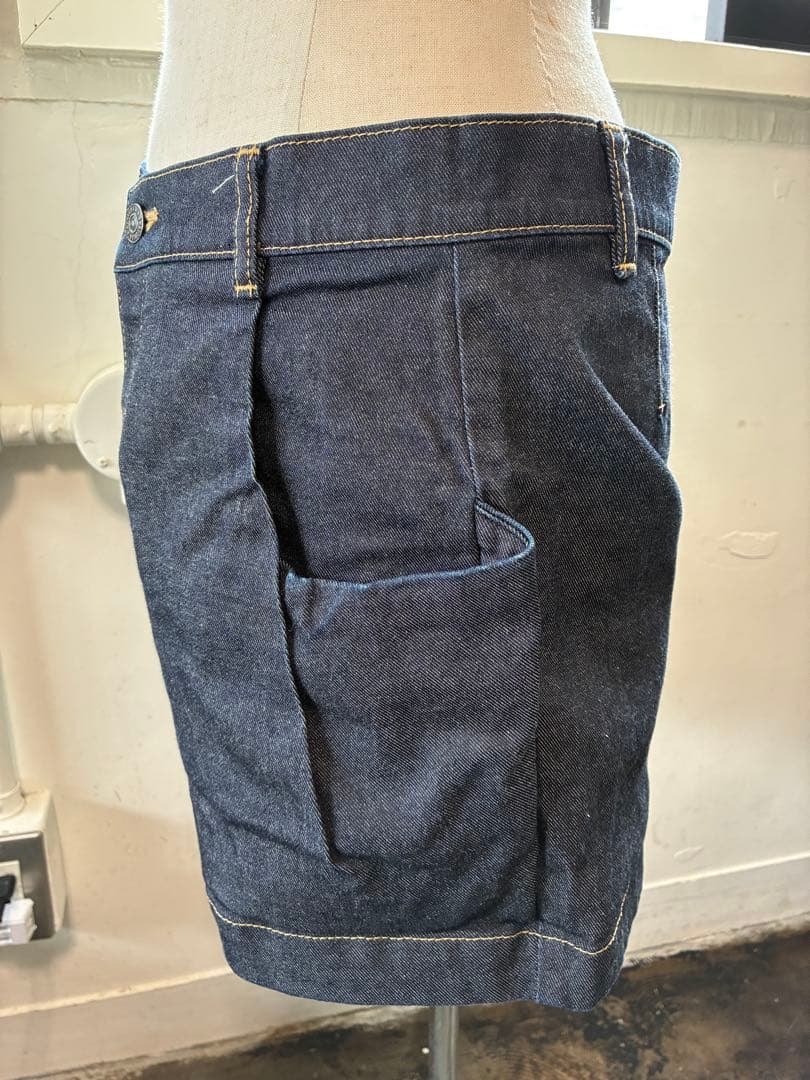 美品 アングロマニア デニム ショートパンツ 40