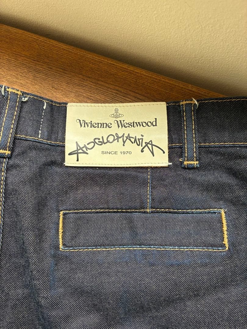 美品 アングロマニア デニム ショートパンツ 40