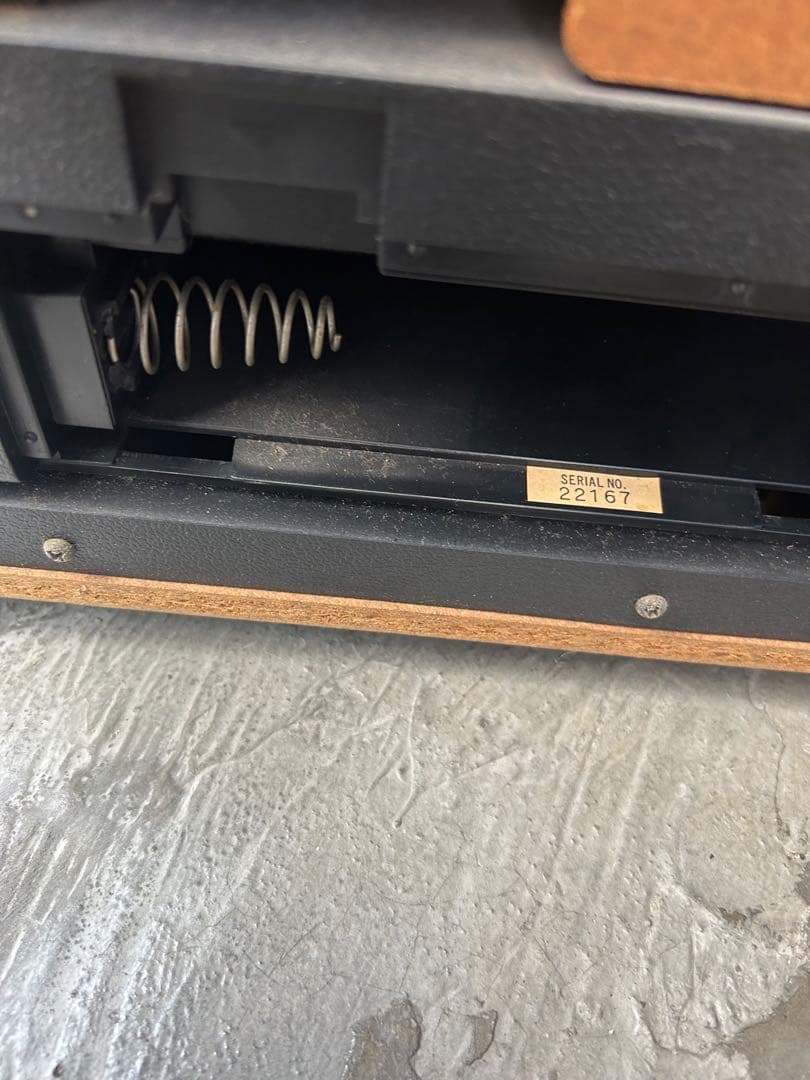 カラオケ機器[音声多重カラオケ] カセットテープ　レトロ　カラオケプレーヤー