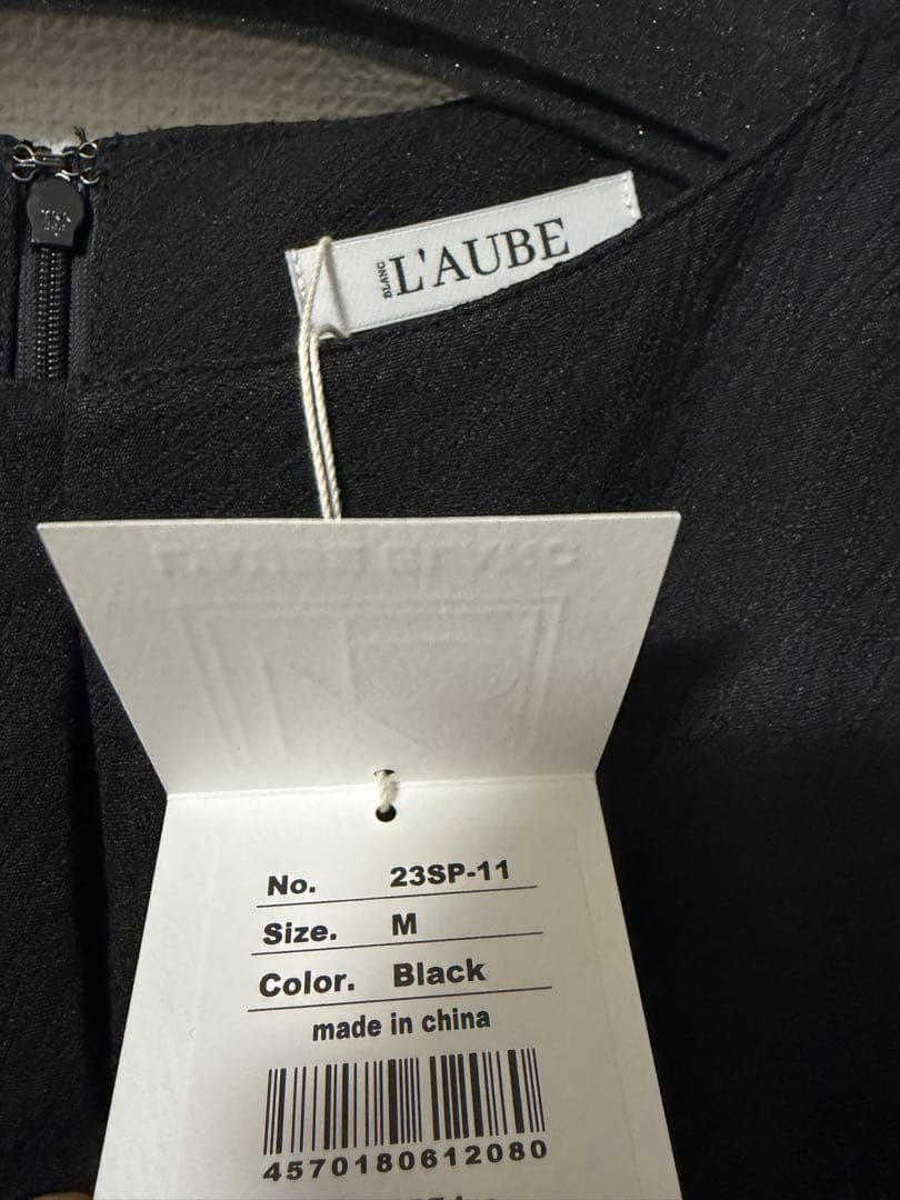 ワンピース Keyneck Jacquard Dress laubeblanc