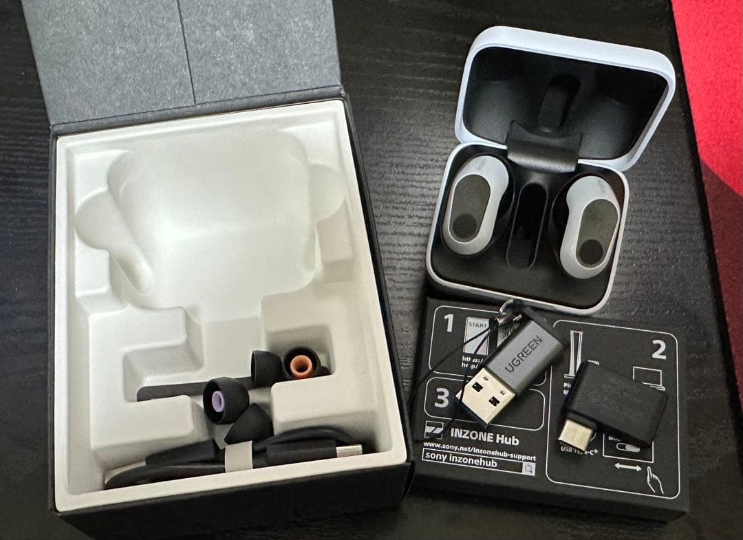 SONY INZONE Buds WF-G700N 変換アダプタ付き