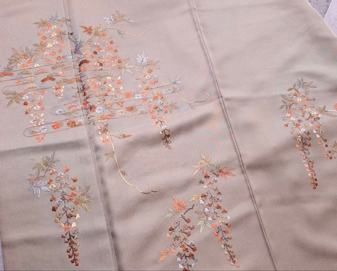⭐︎K0960 美品 逸品 上品 豪華総刺繍 正絹 訪問着