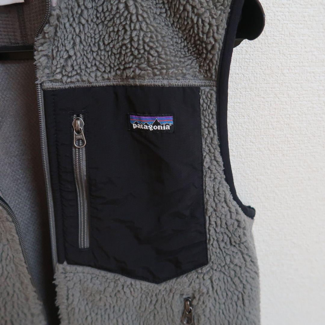 【patagonia】パタゴニア クラシックレトロx フリース ベスト グレー