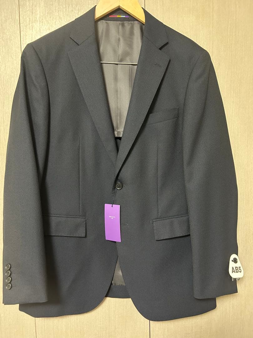 【限定出品】新品 未使用 タグ付　オリヒカ　スーツ　ネイビー　AB5