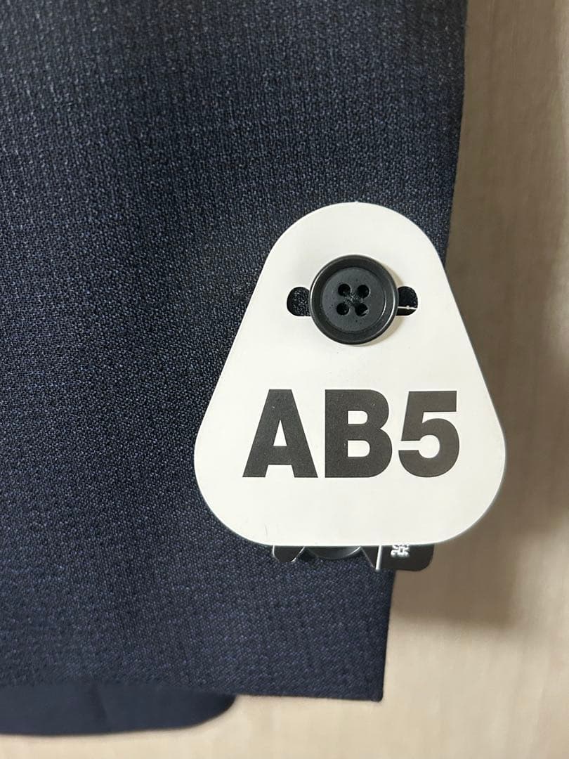 【限定出品】新品 未使用 タグ付　オリヒカ　スーツ　ネイビー　AB5