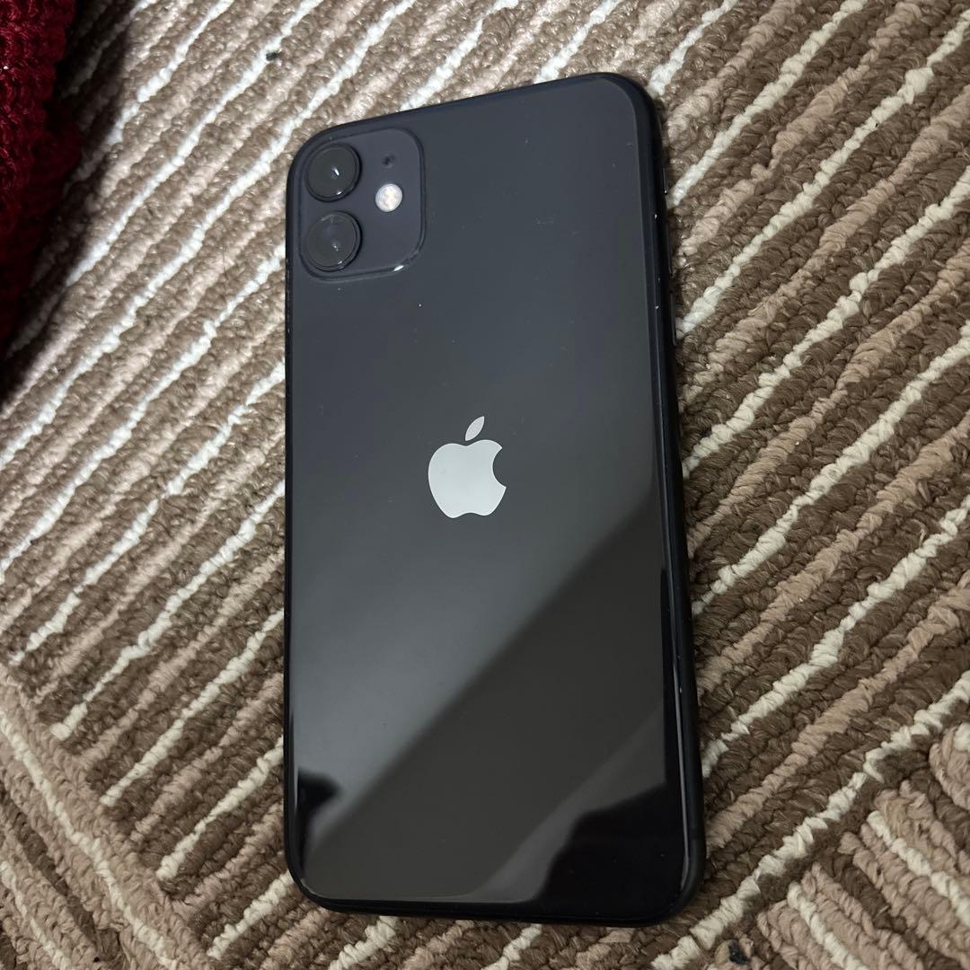 動作確認済み iPhone11 ブラック128GB SIMロックあり