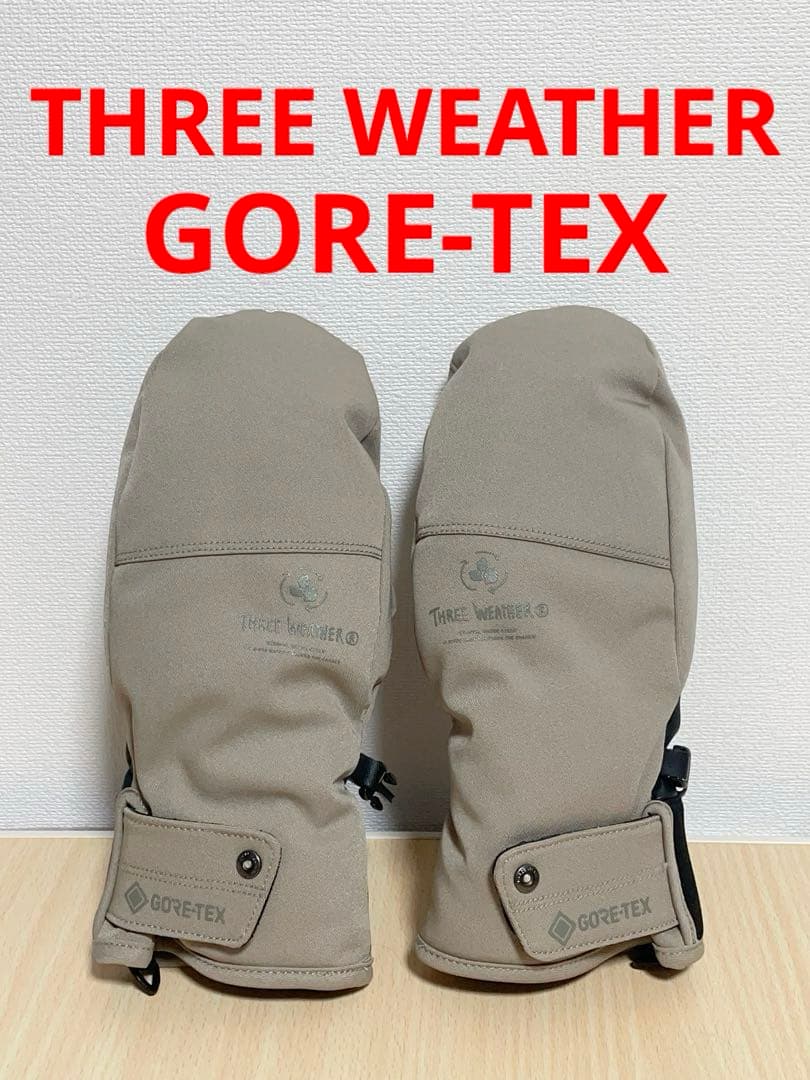 bubuTHREE WEATHERスリーウェザー ミトン GORE-TEX