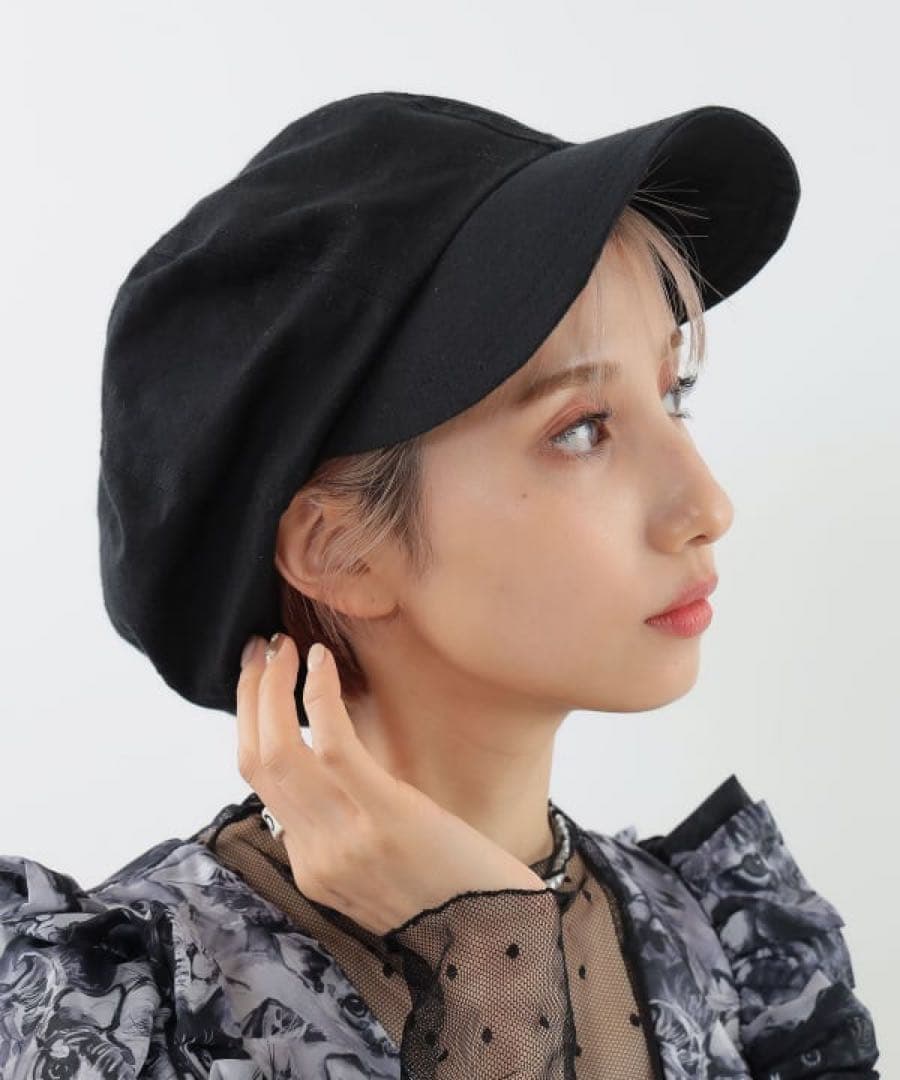 バラ色の帽子 × マミタス / コラボ キャスケット