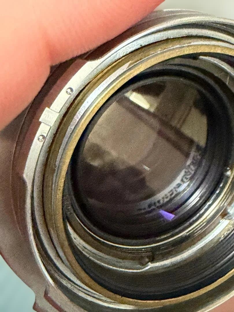 ライカ ズミクロン 50mm f2 沈胴 Lマウント