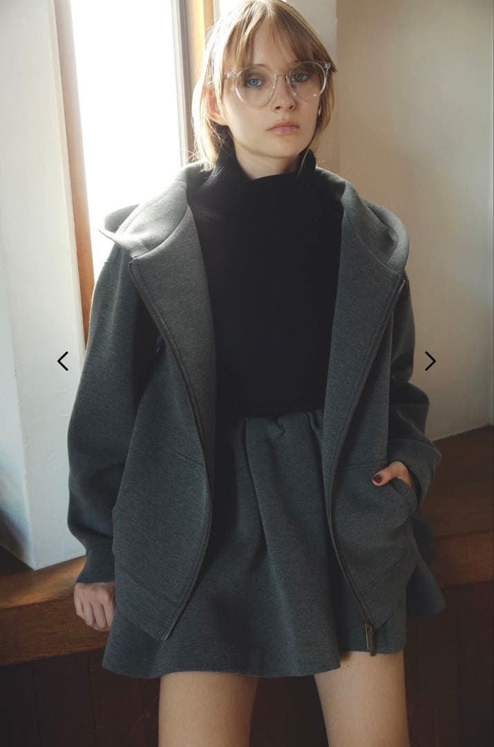 THE TOE Alster Hoodie Sサイズ　グレー　ザトゥー