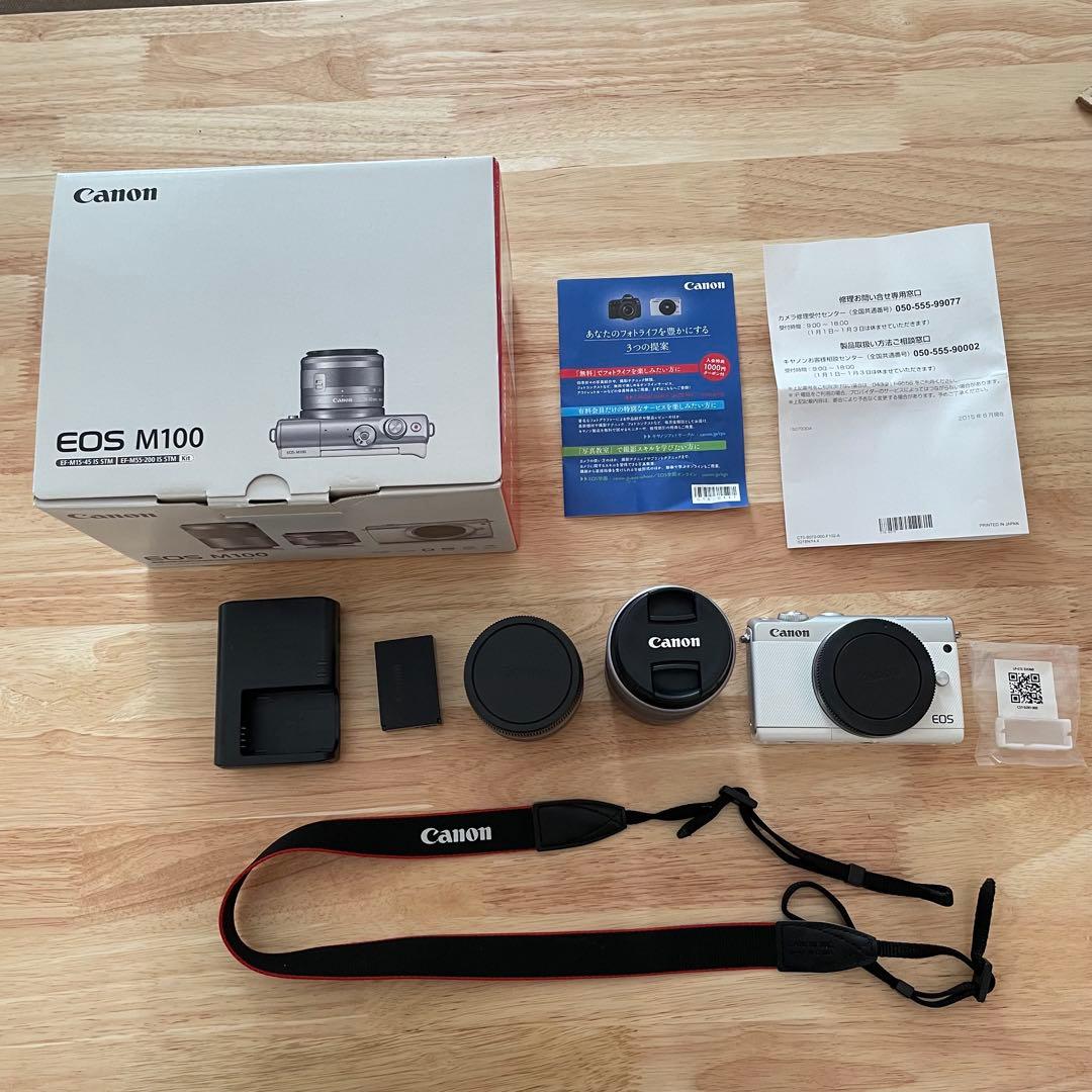 デジタルカメラ canon eos m100