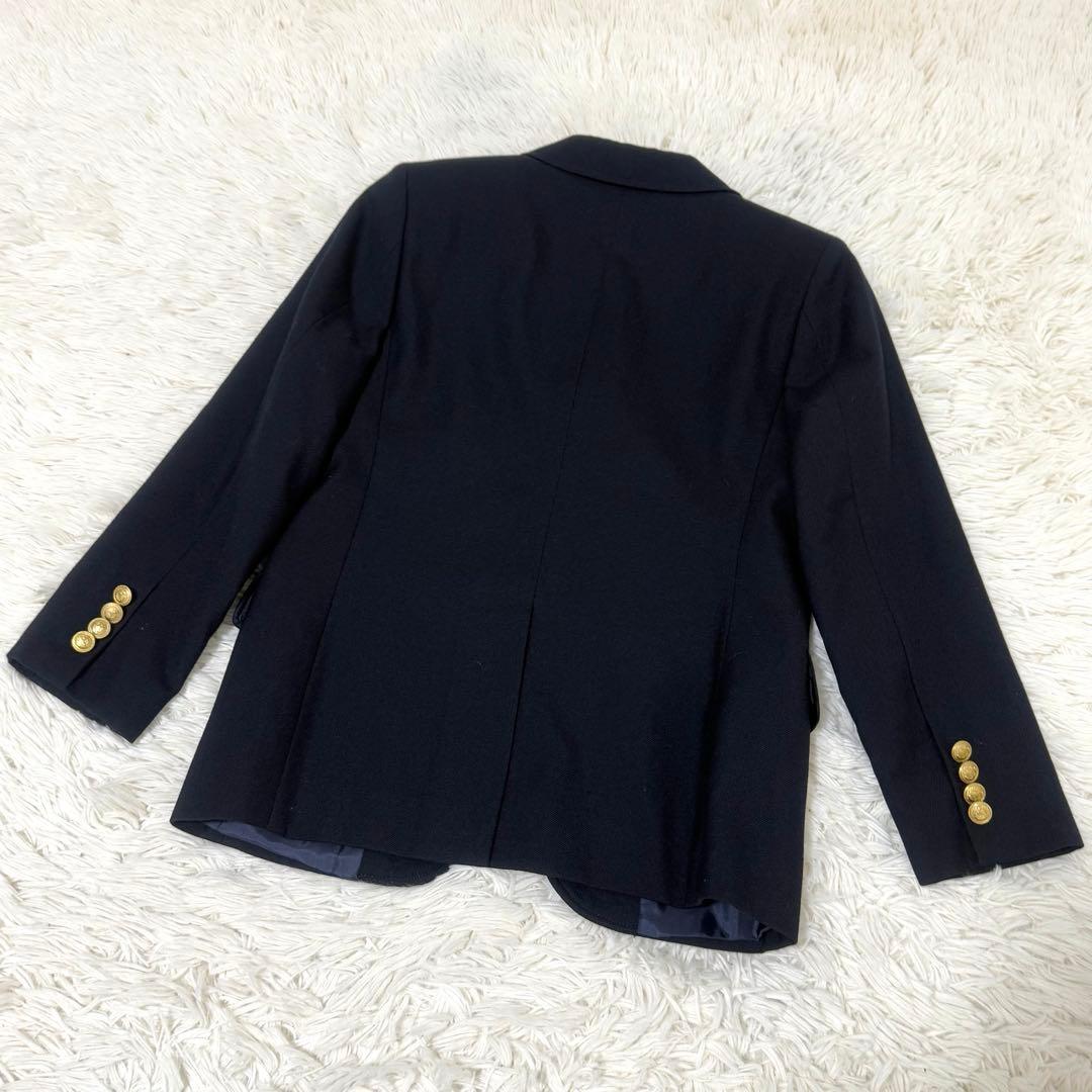 【美品】 バーバリーロンドン 紺ブレ サイズ140 高級感 お洒落 ジャケット