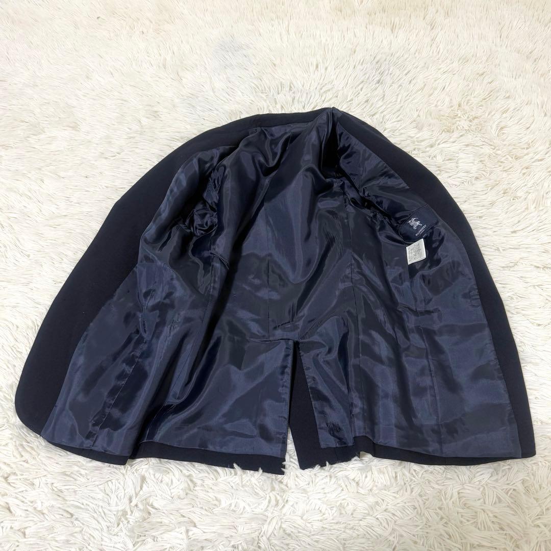 【美品】 バーバリーロンドン 紺ブレ サイズ140 高級感 お洒落 ジャケット