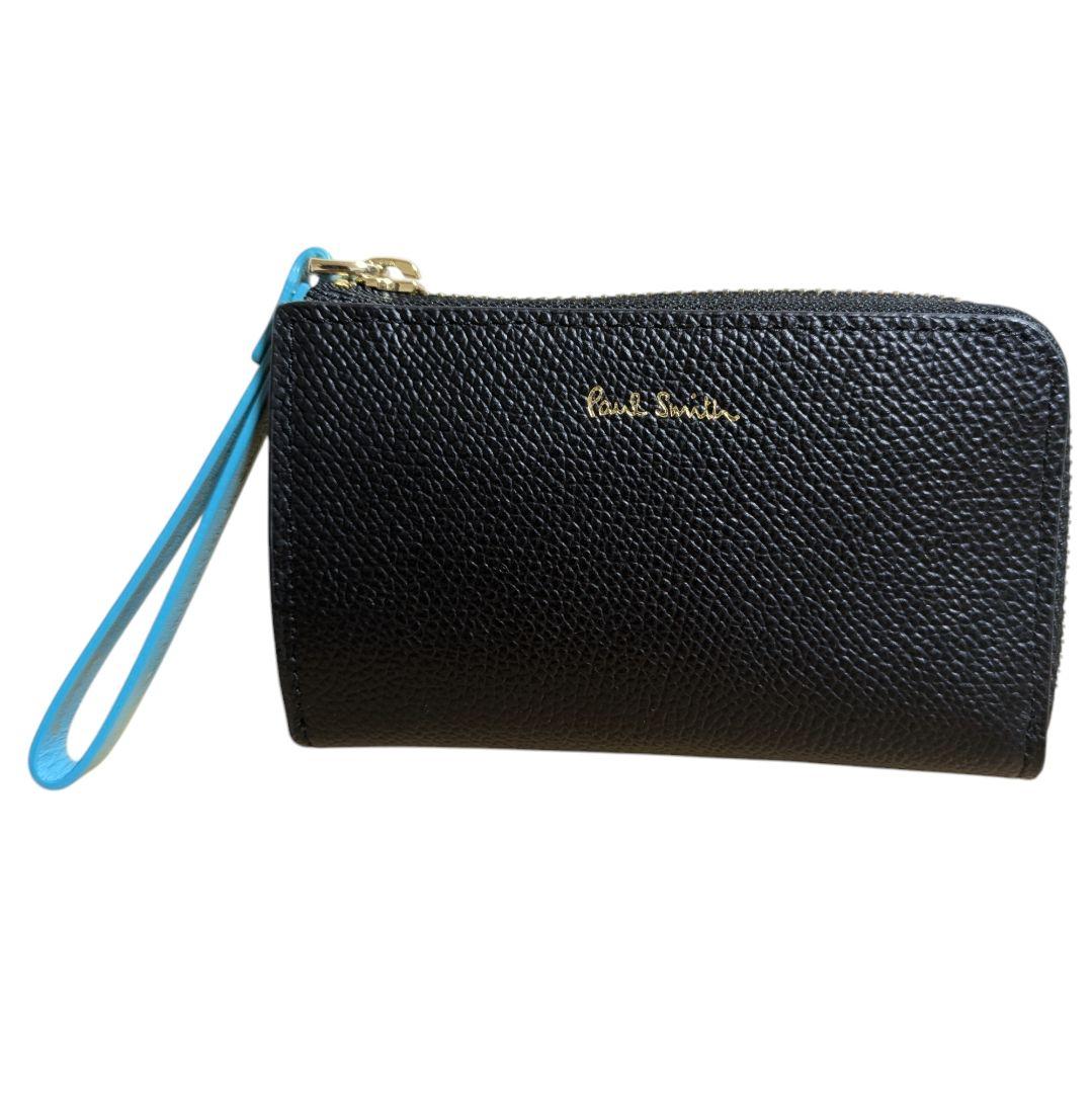 新品 ポールスミス マルチケース ケース ポールクオート ブラック