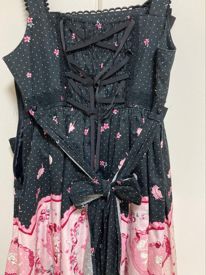 BABY,THE STARS SHINE BRIGHT 青い鳥柄 JSK